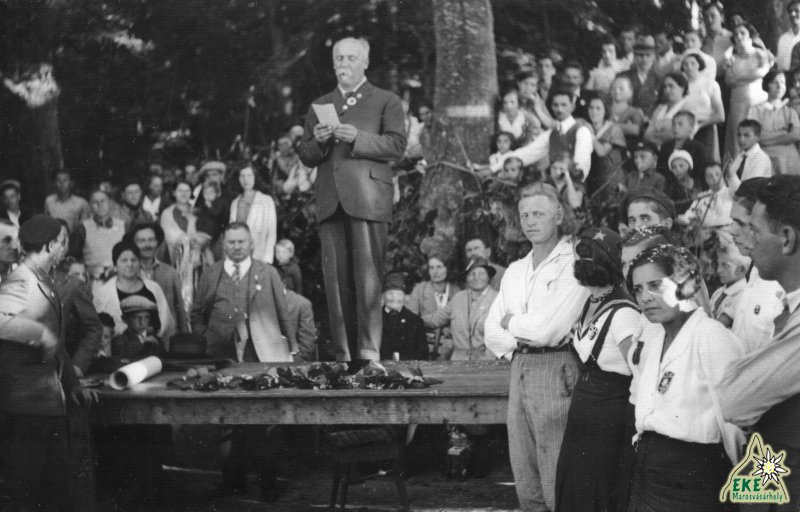 Orosz Endre zászlóavatási beszédje 1933. X. 1-én, Bükkerdő